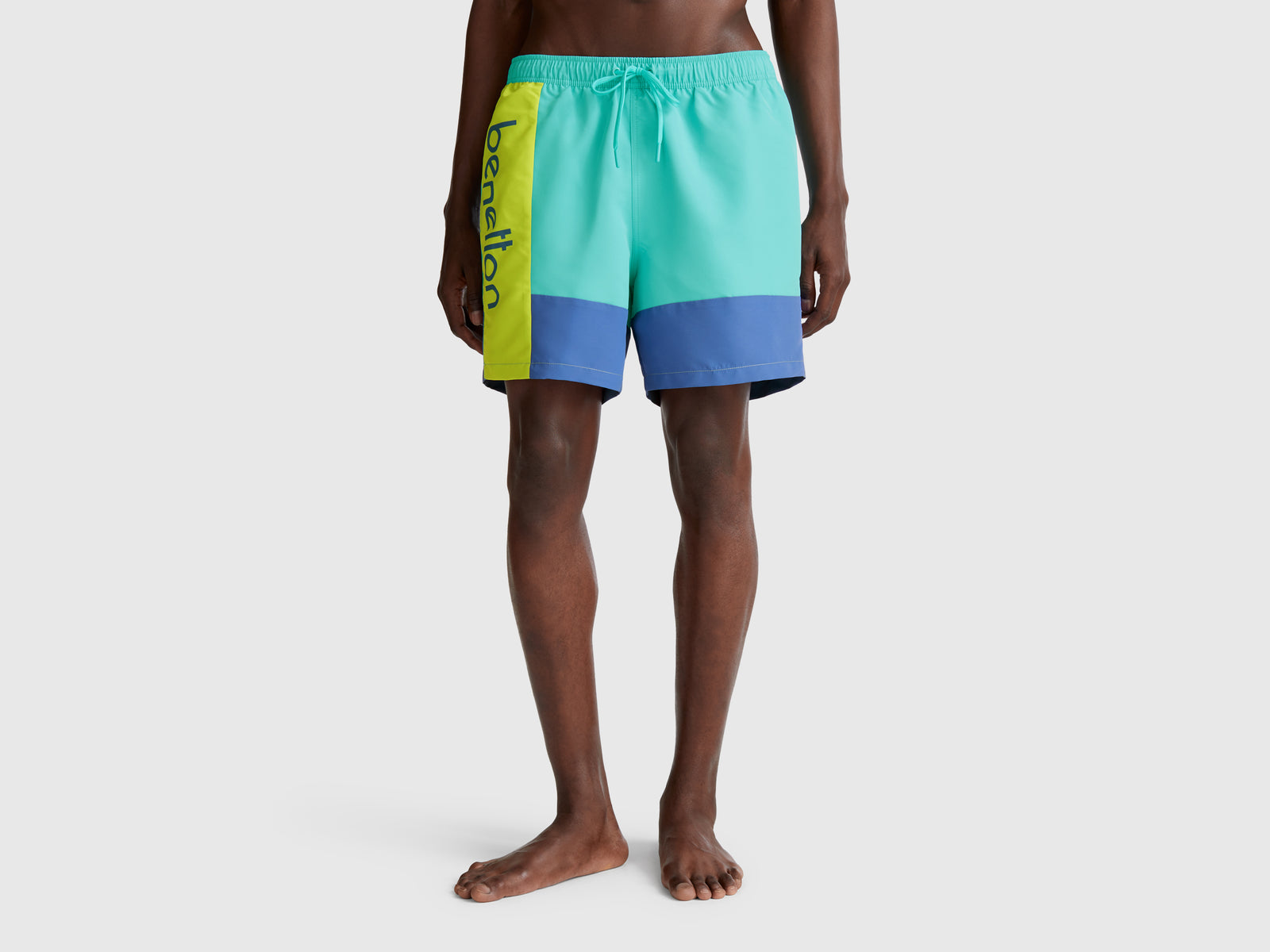 Shorts de banho color block - ucb_image_F