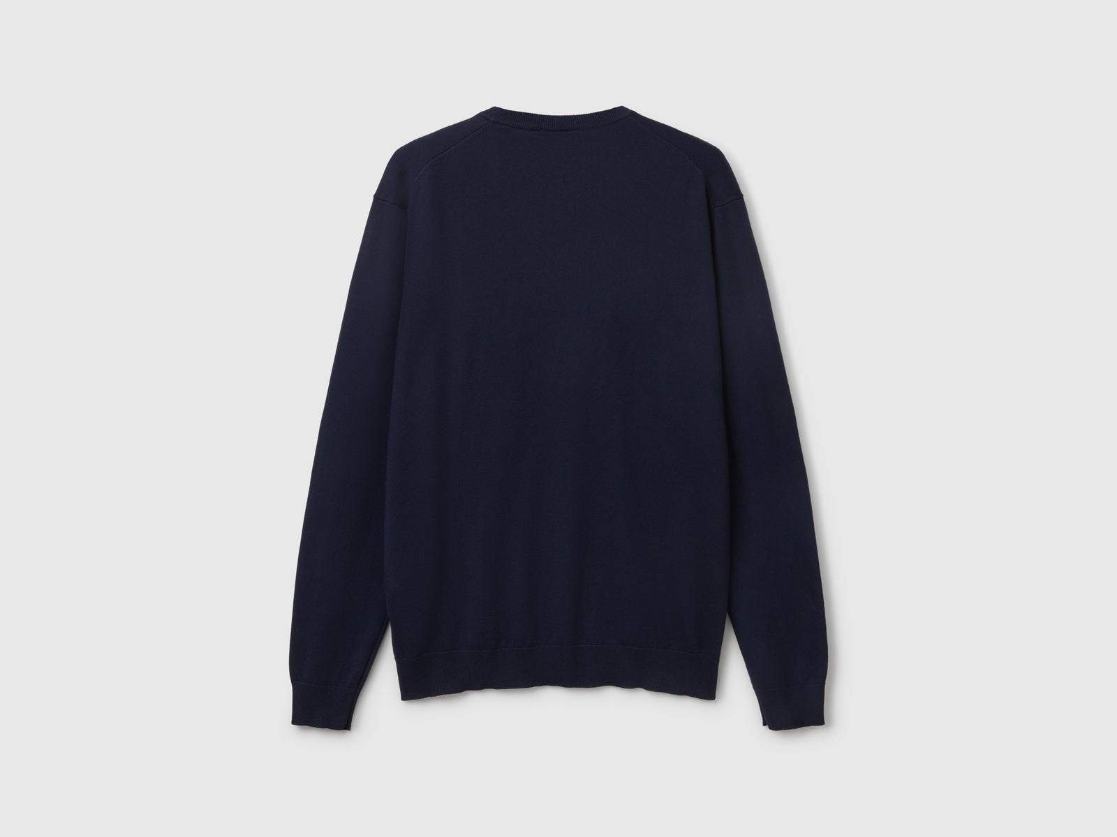 Camisola em algodão puro com decote em V - ucb_image_BS