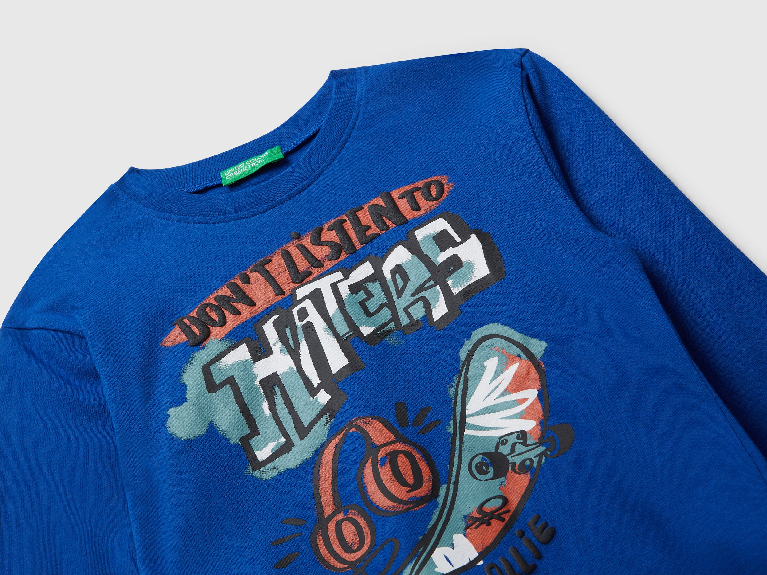 T-shirt de manga comprida com estampa - ucb_image_DS1