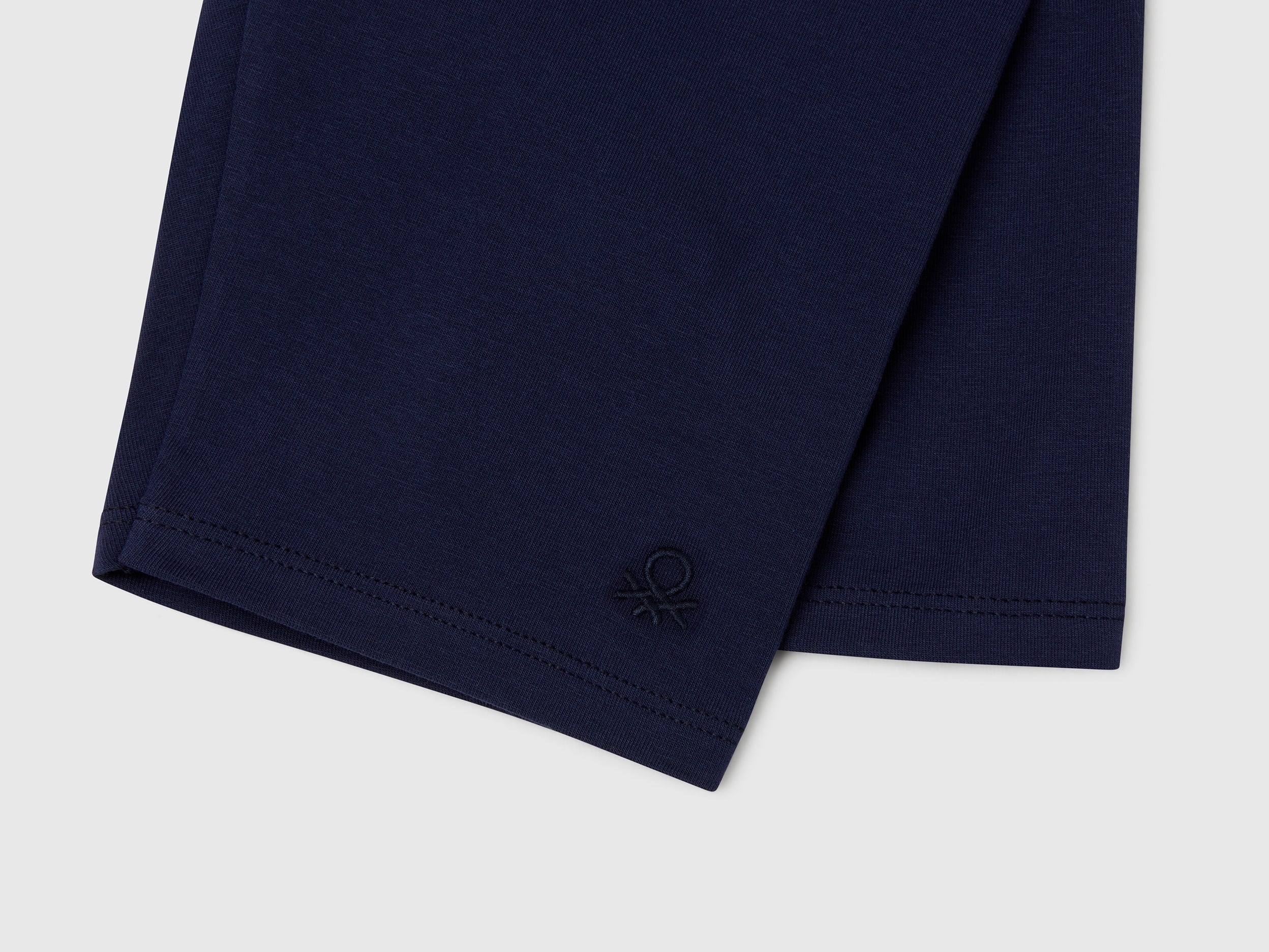 Stretch cotton short leggings - ucb_image_DS1