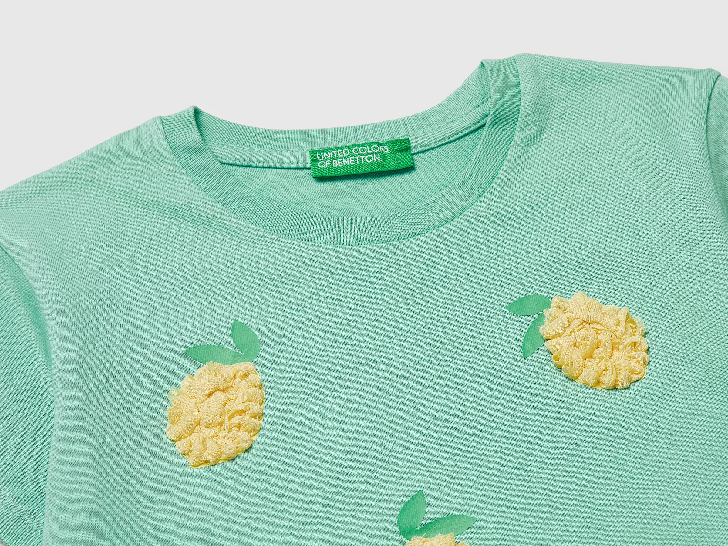 T-shirt with print and embroidery - ucb_image_DS1