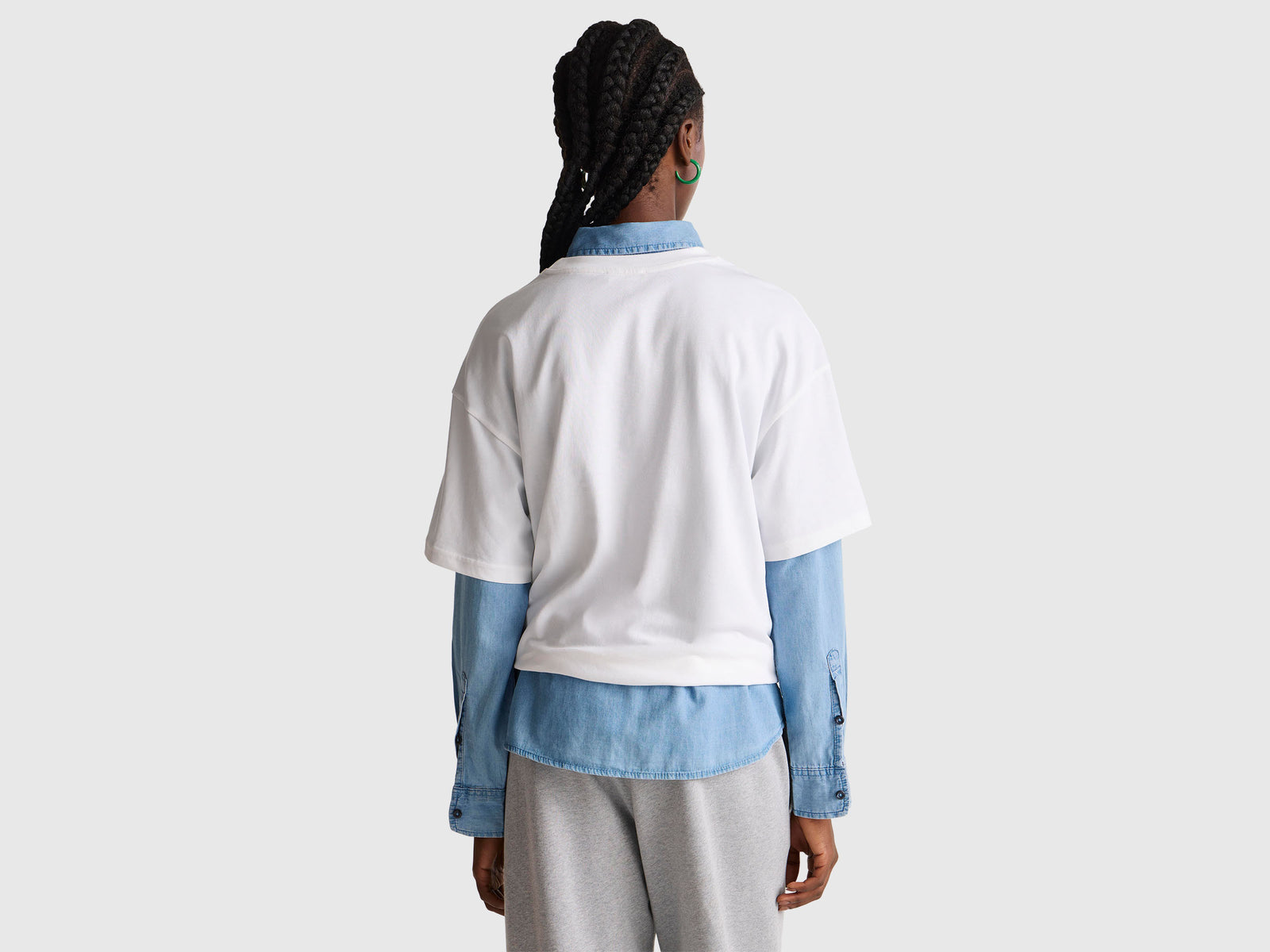 T-shirt com estampa slogan - ucb_image_B