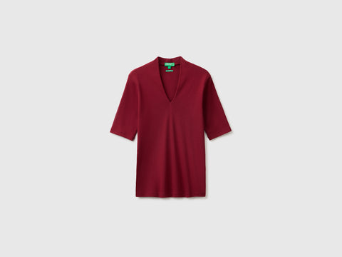 T-shirt slim fit em algodão de fibra longa - ucb_image_FS