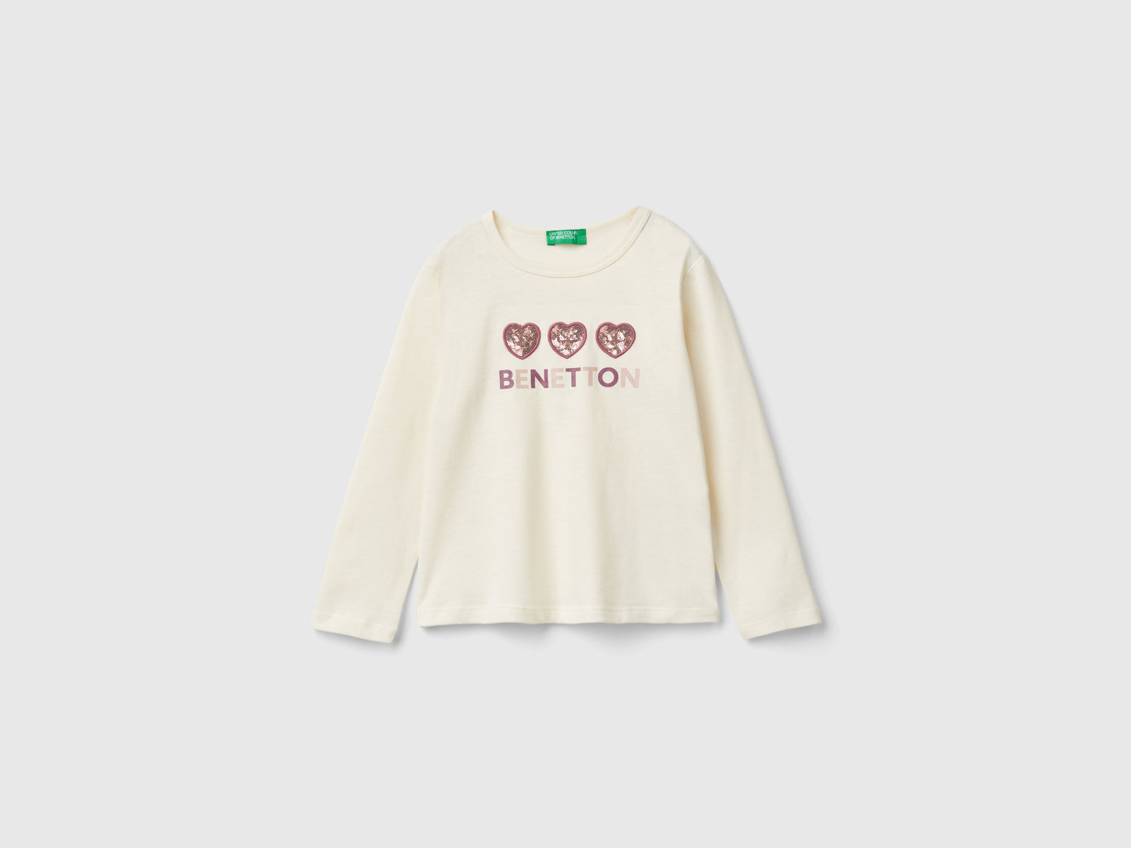 T-shirt com estampa e lantejoulas - ucb_image_FS