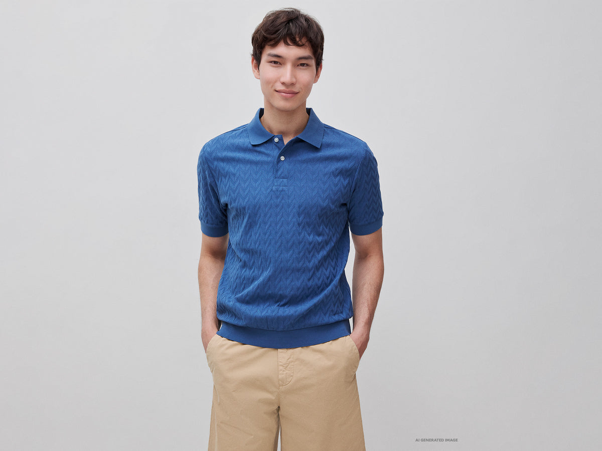 Polo jacquard - ucb_image_F