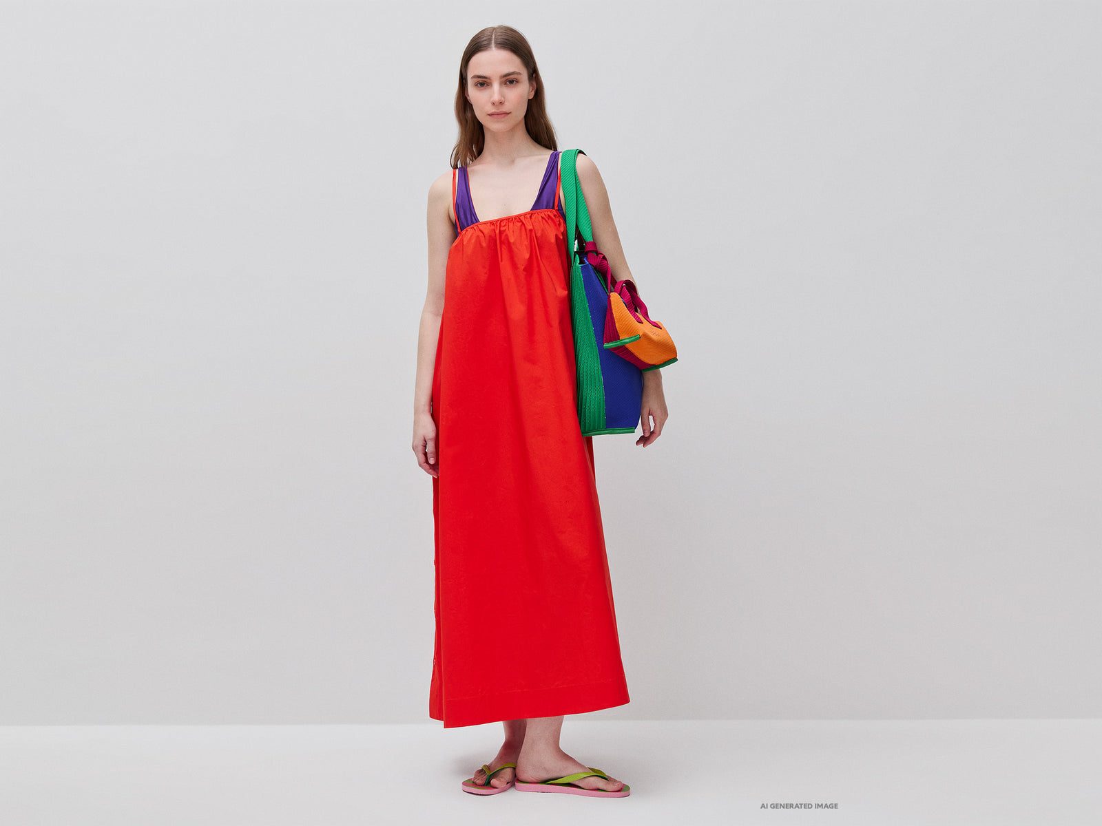 Long loose dress