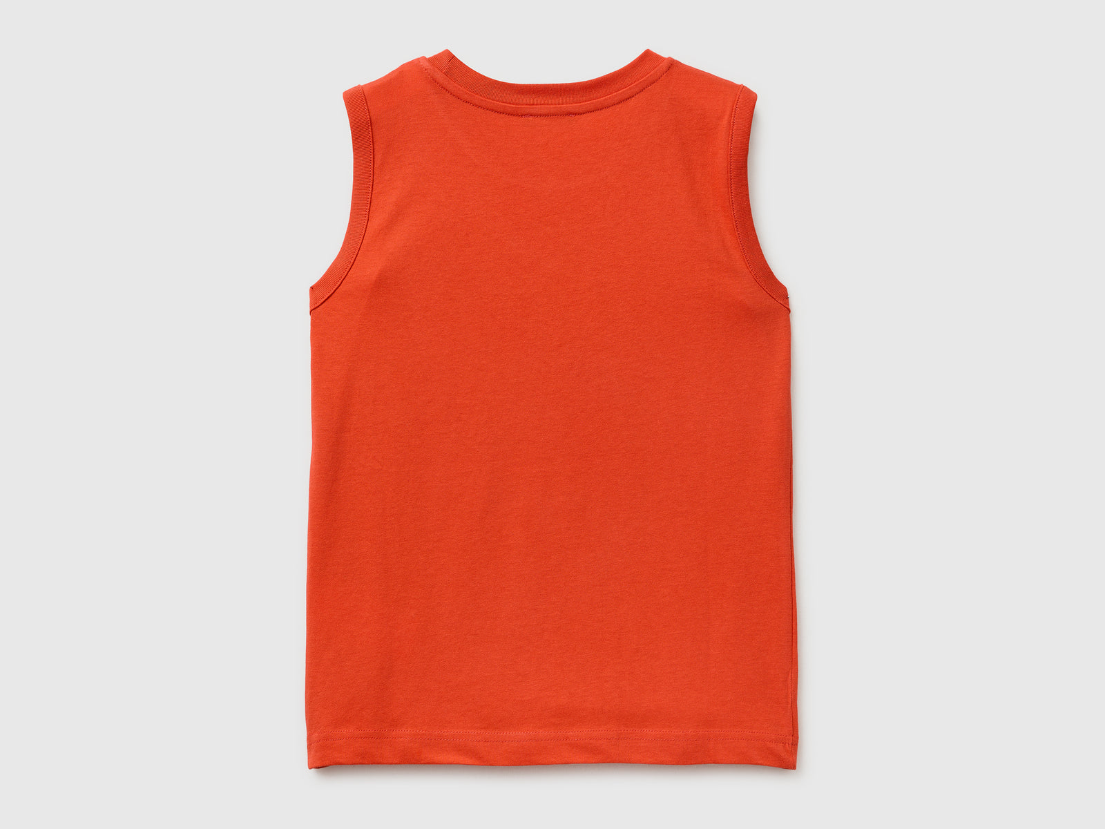 Organic cotton tank top with logo print - ucb_image_BS