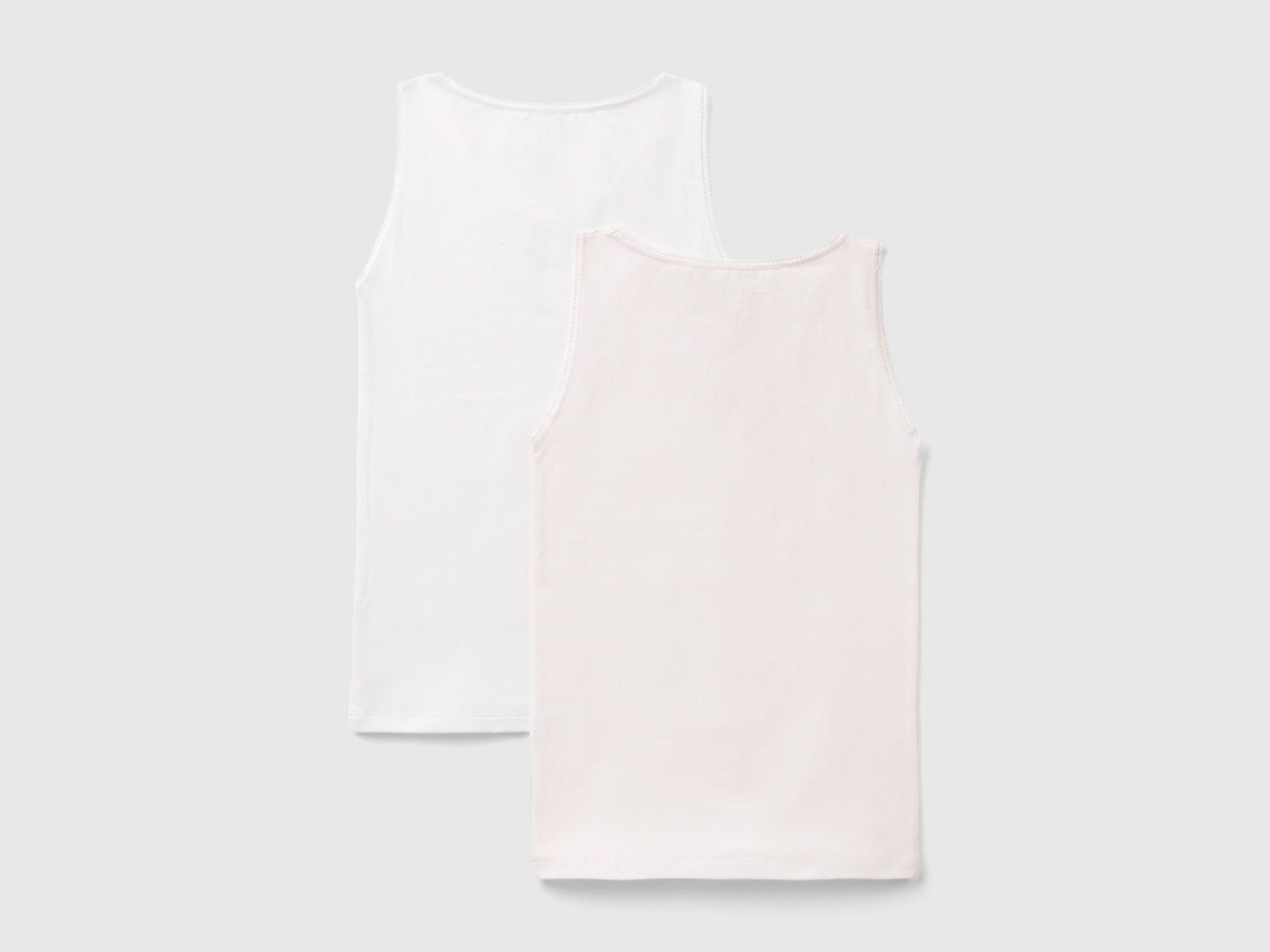 Two tank tops in stretch cotton - ucb_image_BS