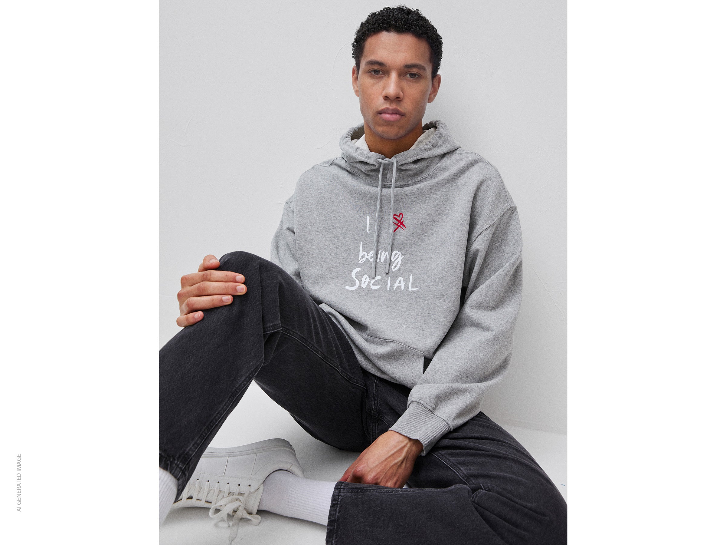 Sweat com fecho de correr e estampa slogan - ucb_image_FY