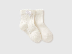 Paar Socken aus Baumwollmischgewebe