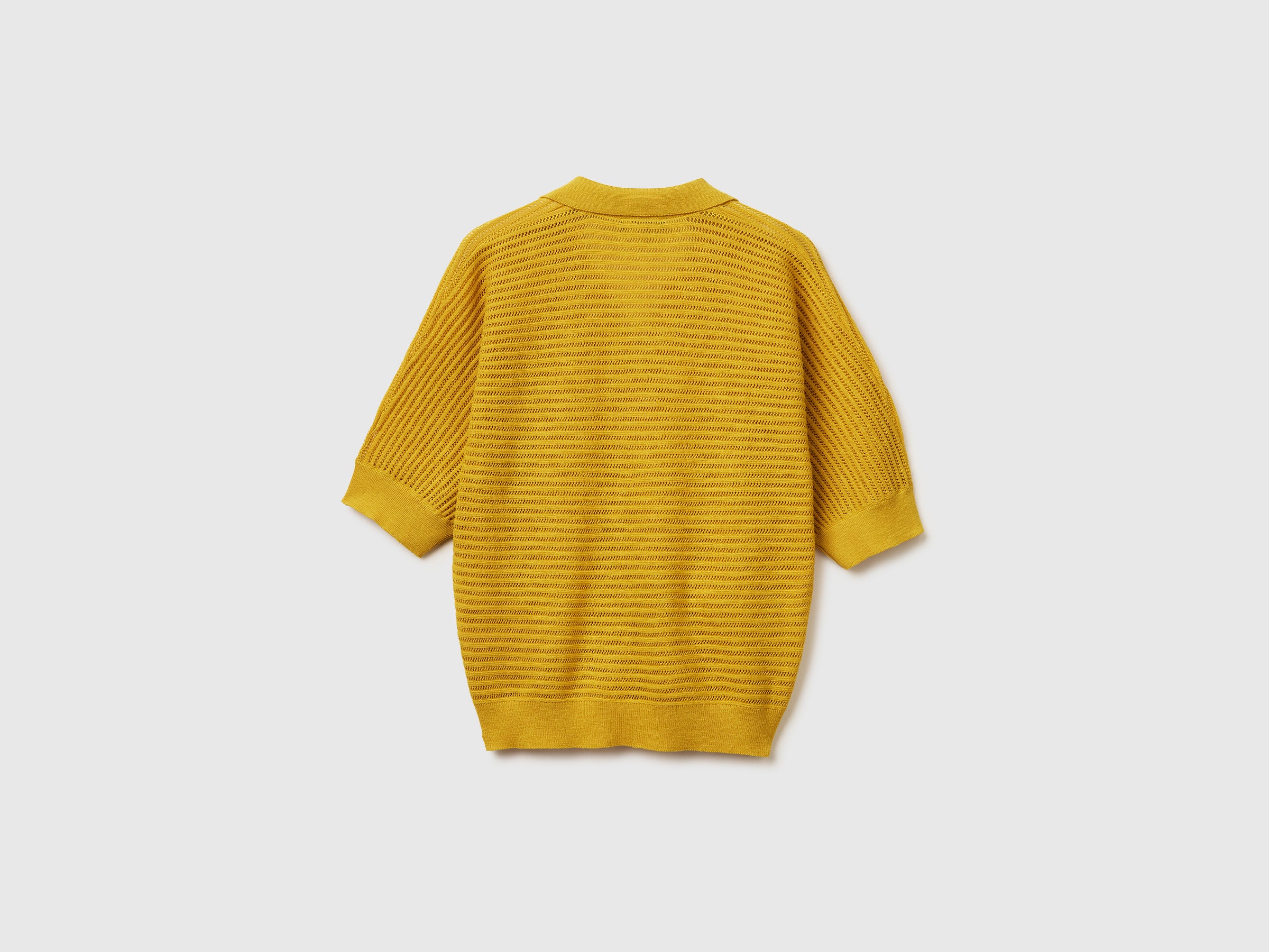 Polo perfurado em mistura de linho - ucb_image_BS