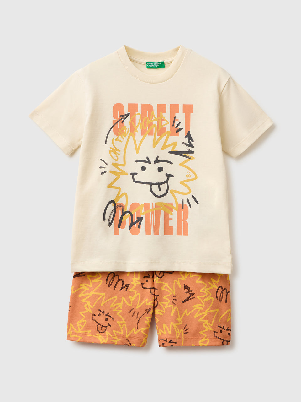 Printed t-shirt and shorts set - ucb_image_FS