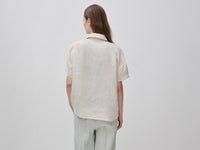 Blusa de manga curta em 100% linho - ucb_image_B