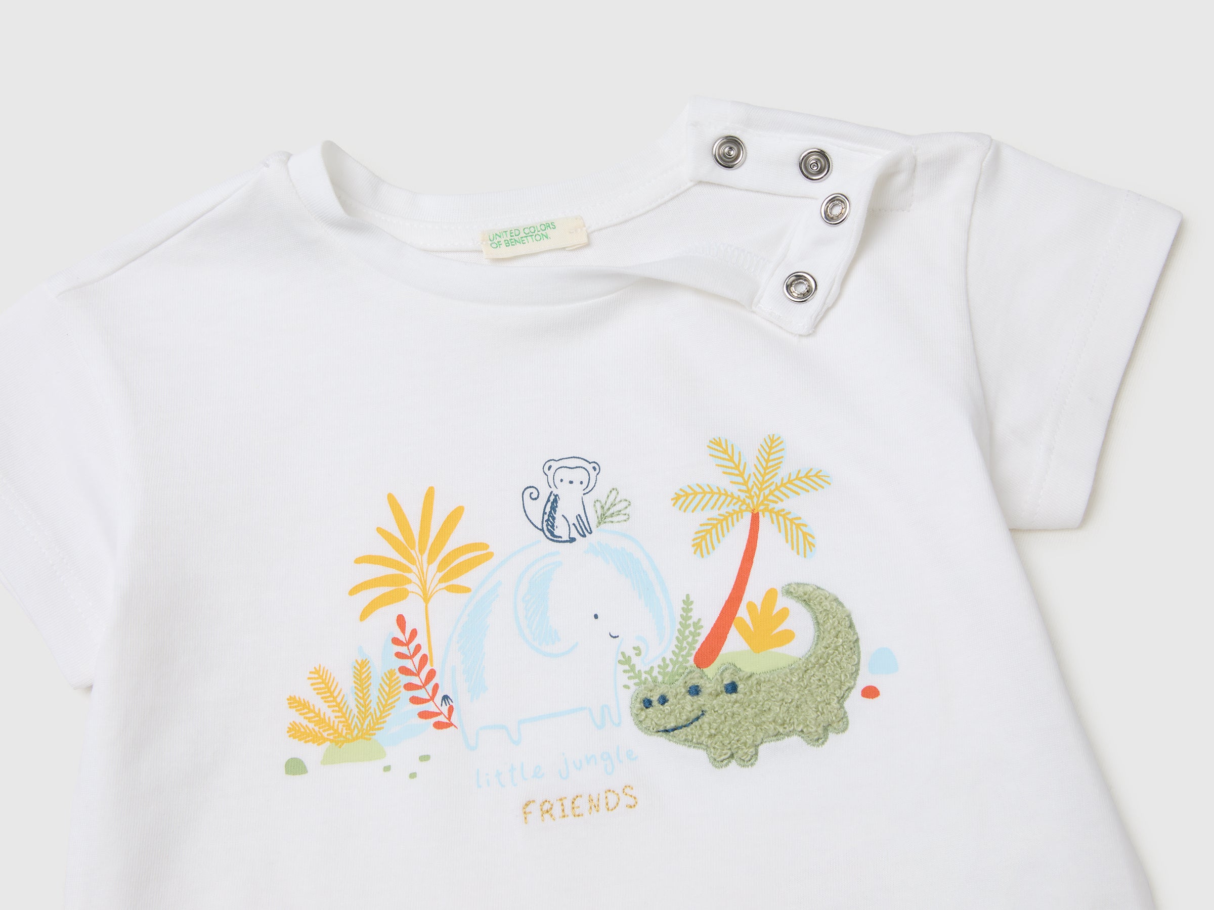 T-shirt with print and embroidery - ucb_image_DS1