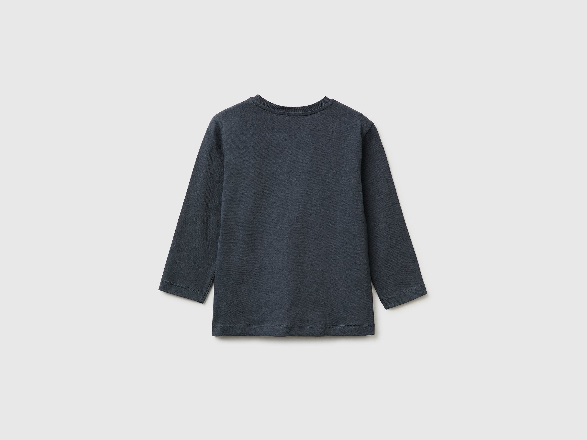 T-shirt in organic cotton with logo print - ucb_image_BS