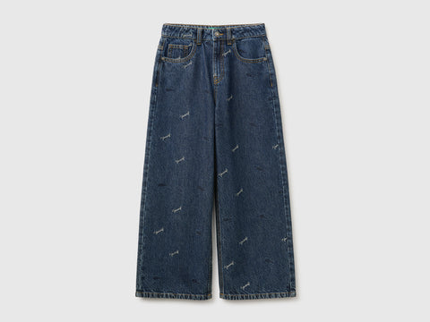 Jeans wide fit com bordados - ucb_image_FS