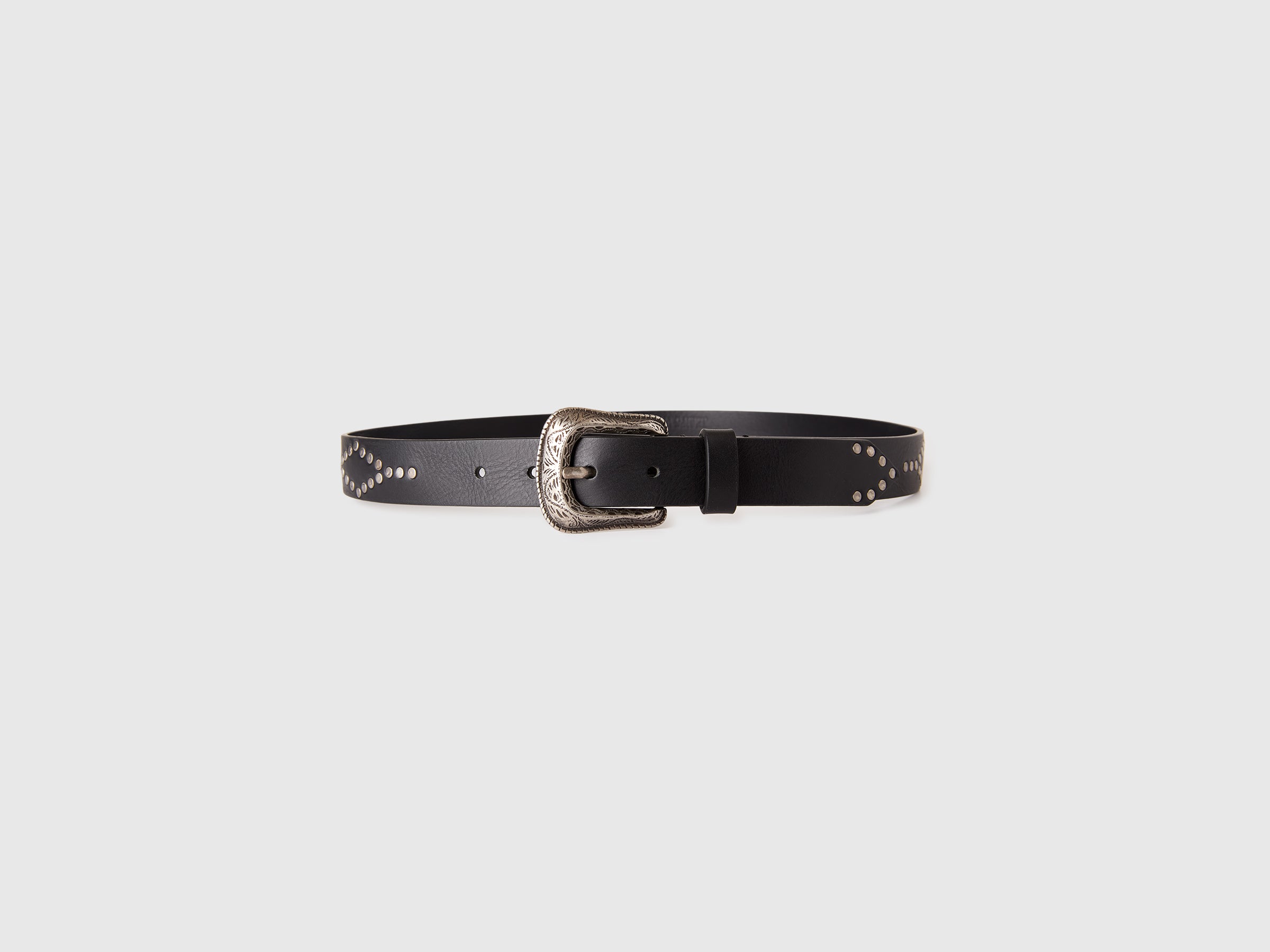 Leather belt with studs - ucb_image_FS