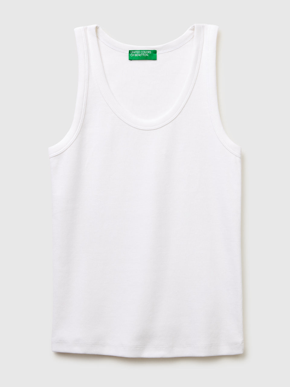 Wide-neck ribbed tank top - ucb_image_FS