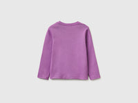 T-shirt in organic cotton with glittery logo - ucb_image_BS