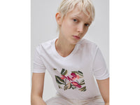 T-shirt com estampa às flores - ucb_image_FY