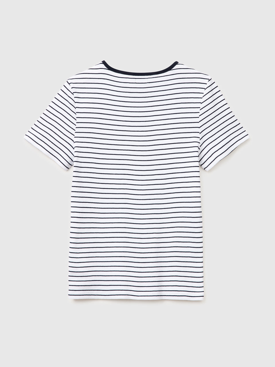 T-shirt de gola redonda às riscas - ucb_image_BS