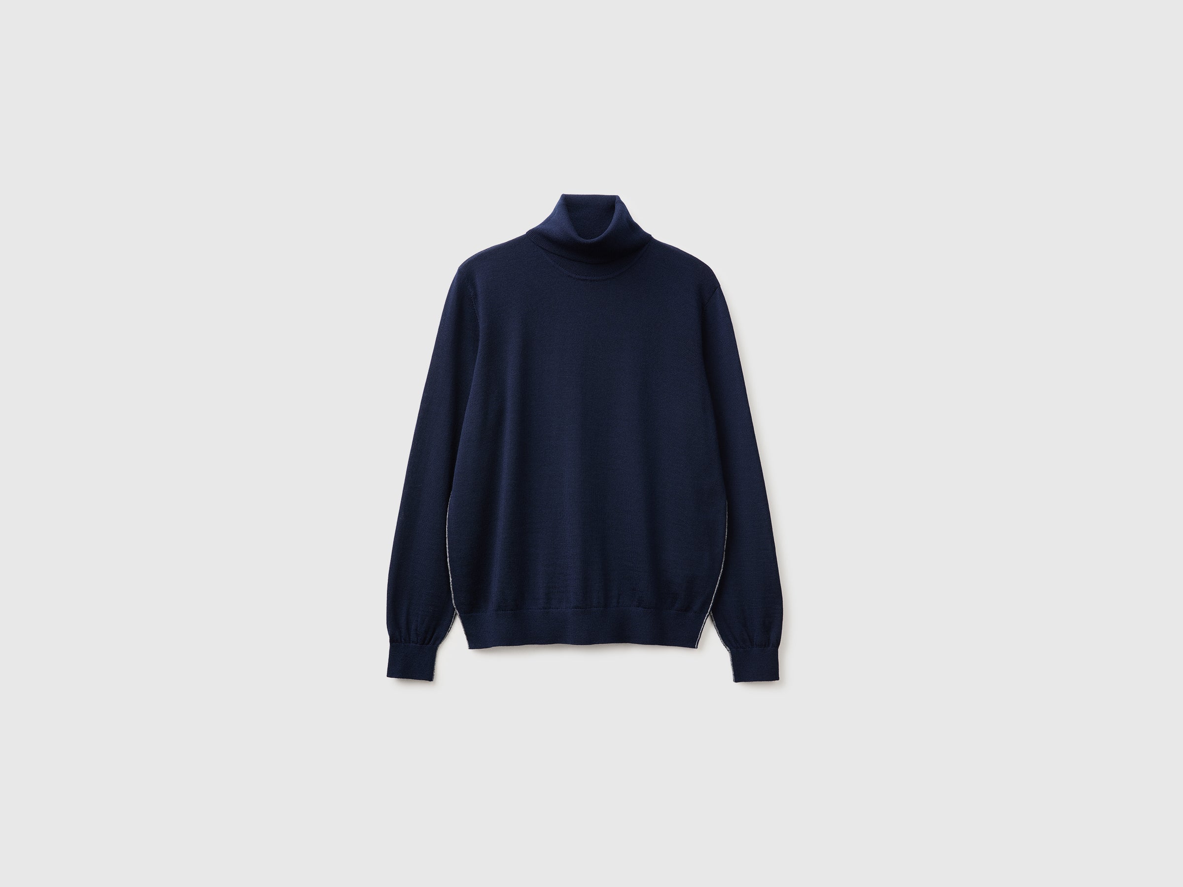 Camisola de gola alta em pura lã Merino - ucb_image_FS