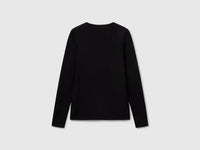 Long sleeve t-shirt in super stretch cotton - ucb_image_BS