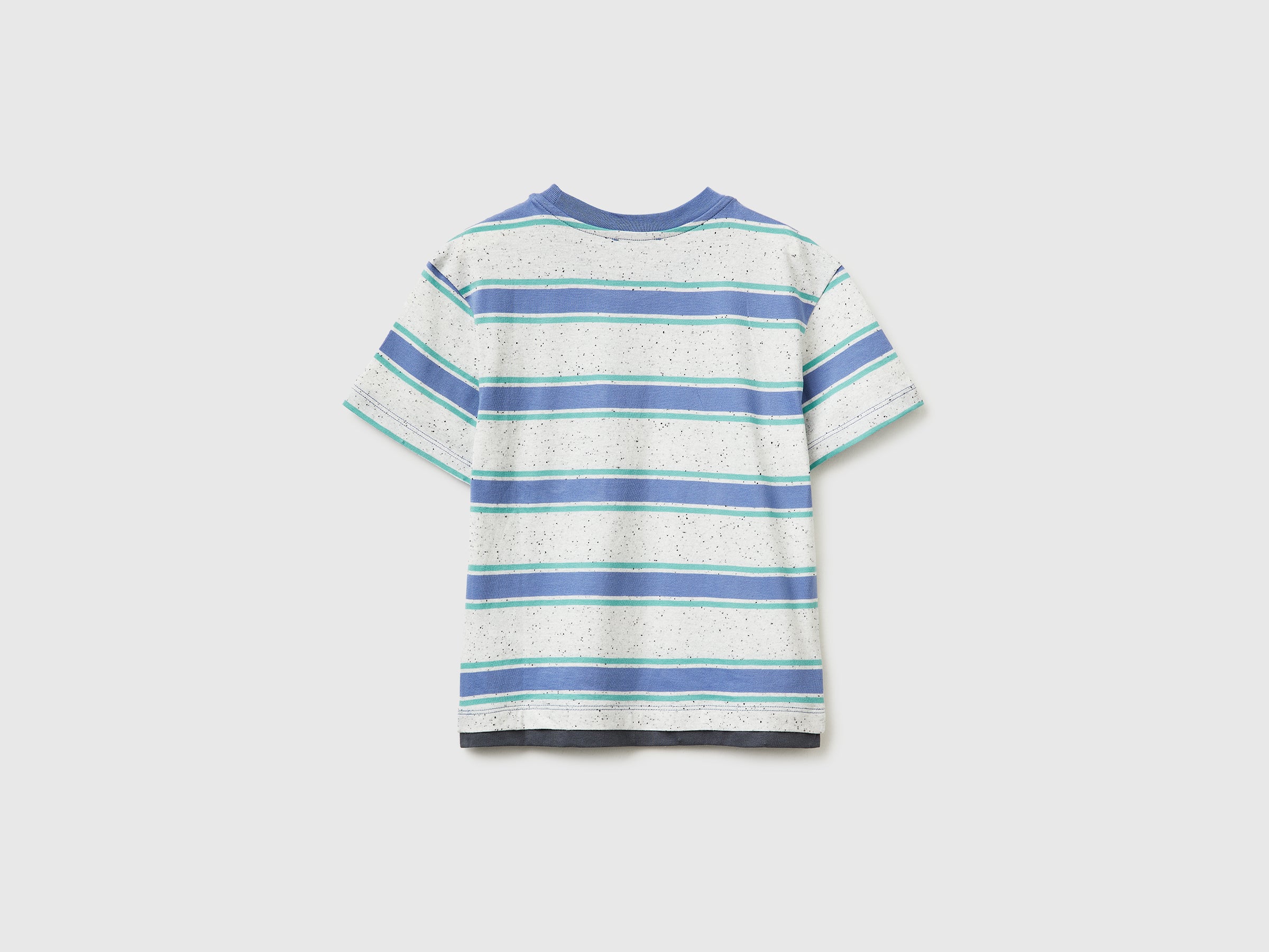 Striped T-shirt with patch - ucb_image_BS