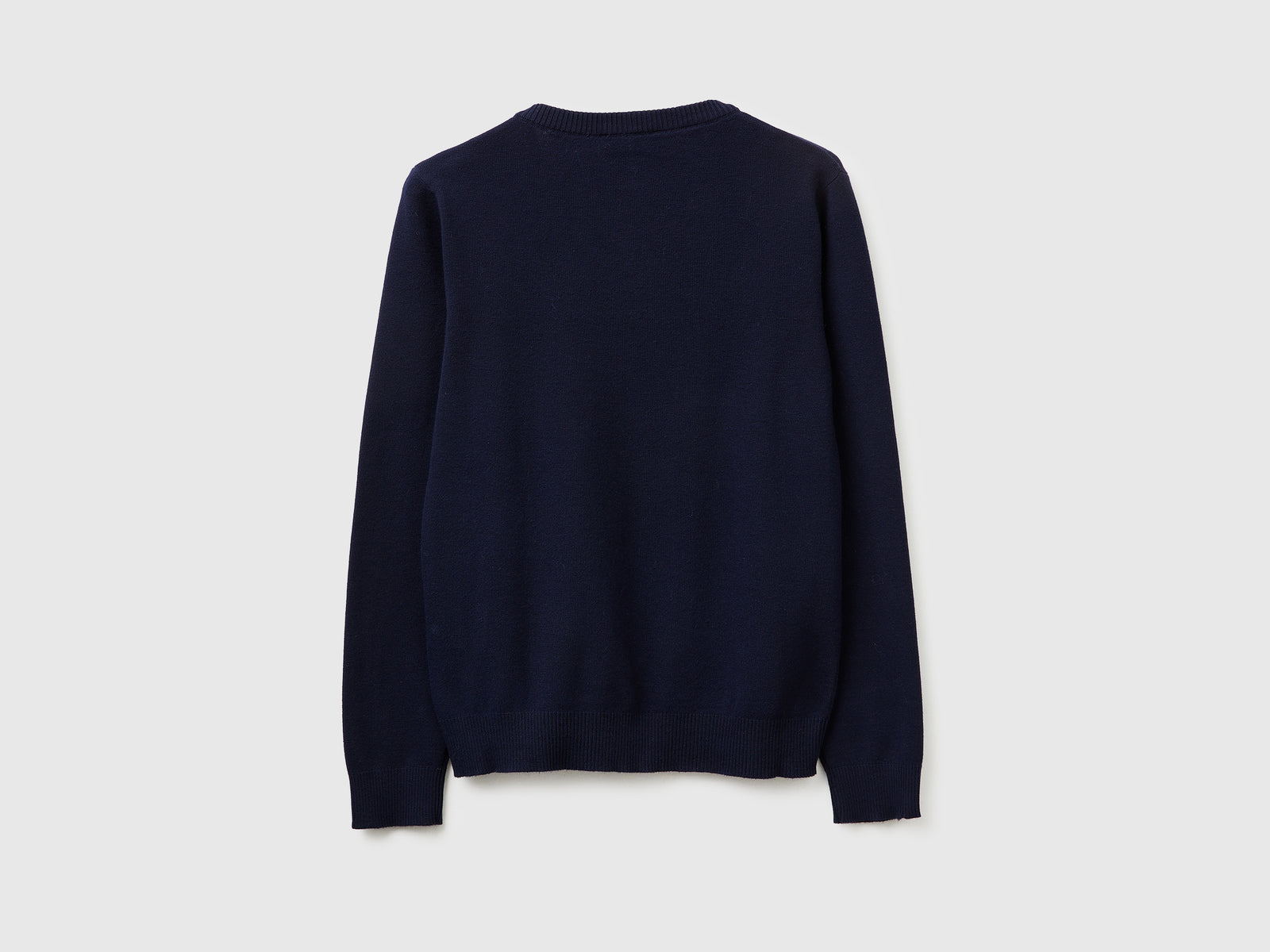 Dark blue cardigan in tricot cotton - ucb_image_BS