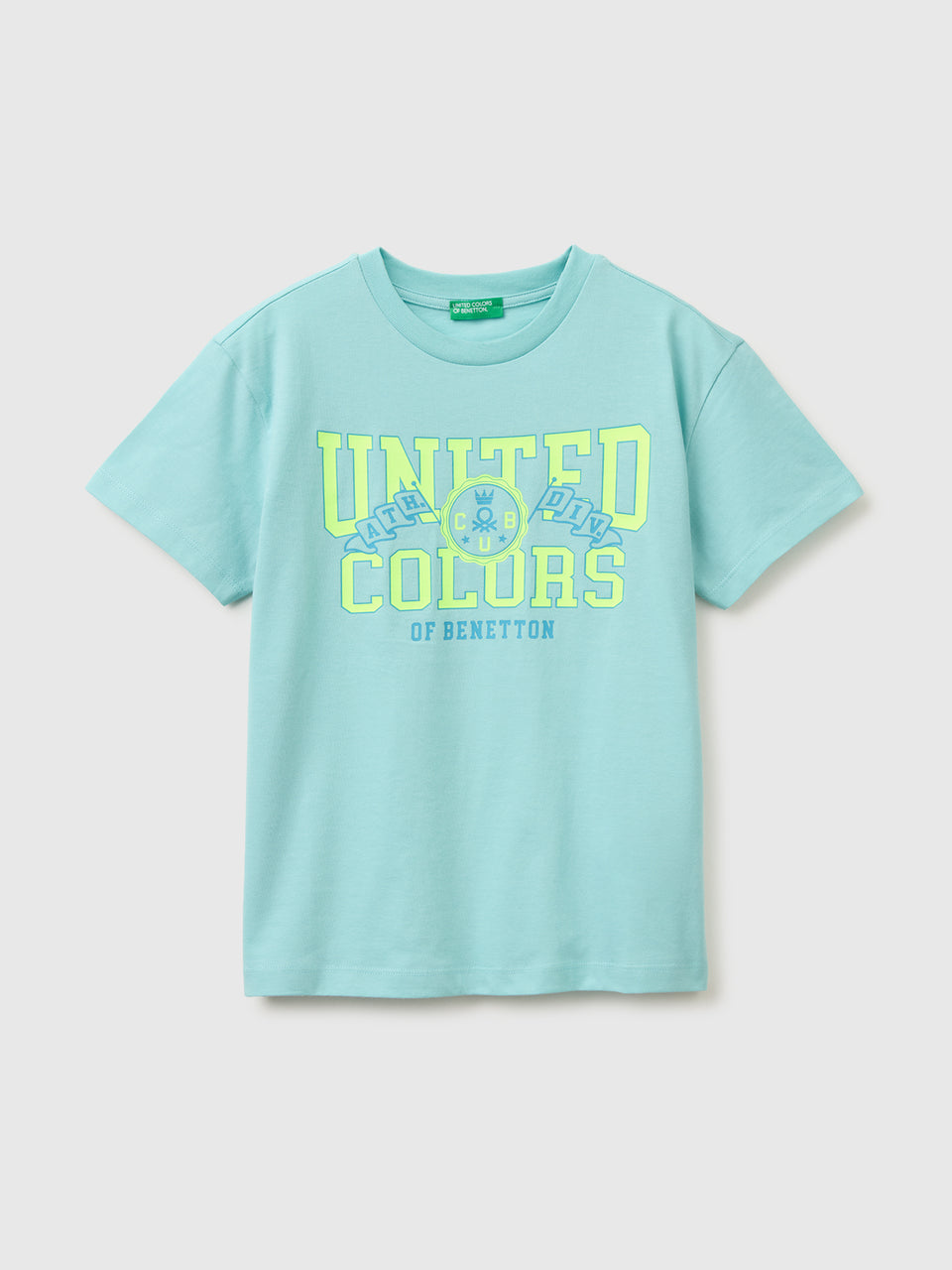 Organic cotton T-shirt with logo print - ucb_image_FS