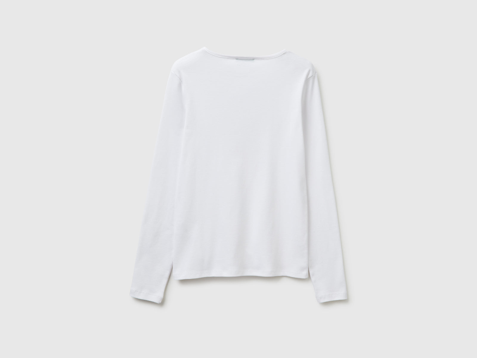 T-shirt slim fit com mangas compridas - ucb_image_BS