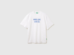 Lässiges T-Shirt mit Aufdruck