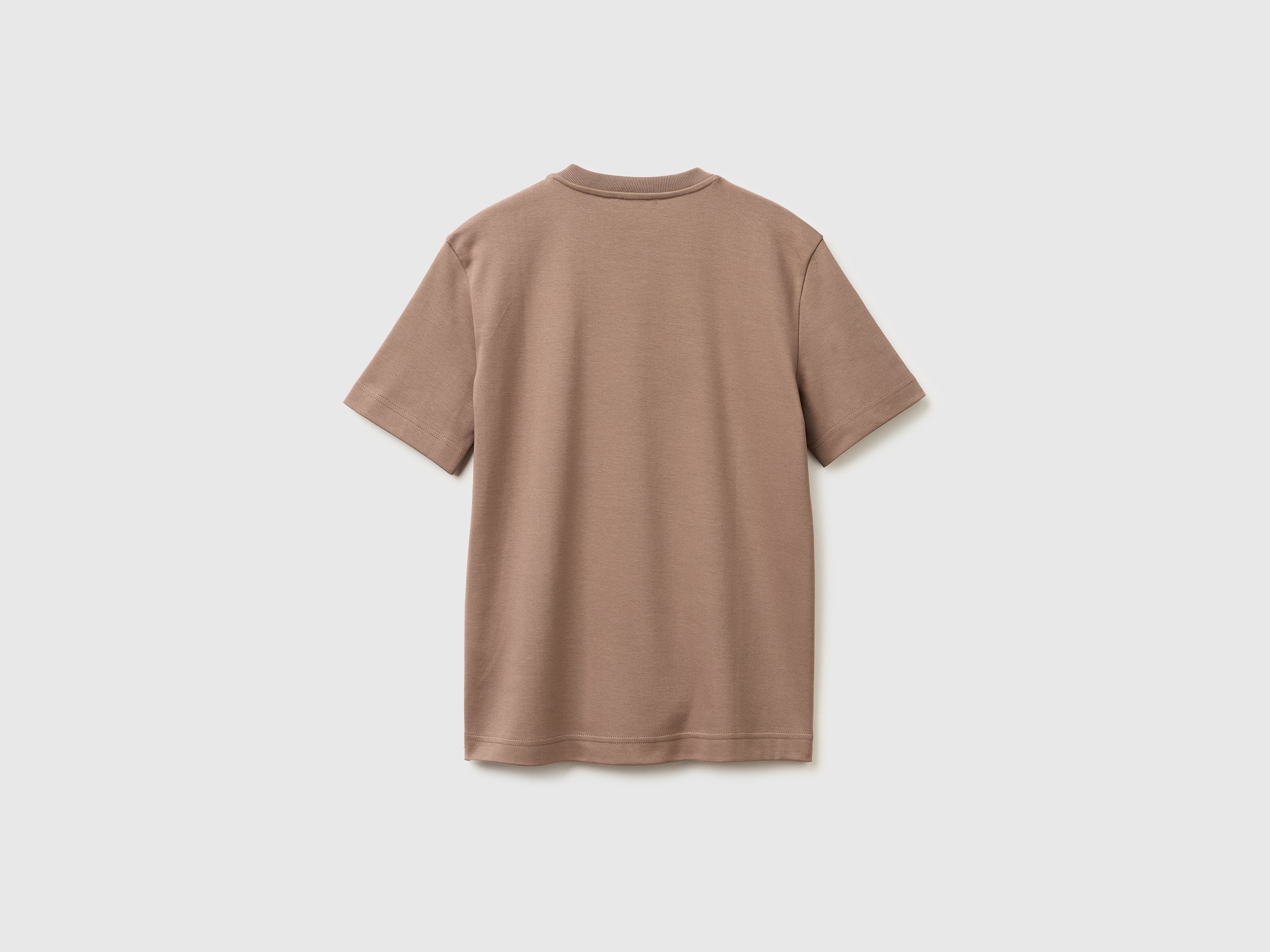 T-shirt de gola redonda regular fit - ucb_image_BS