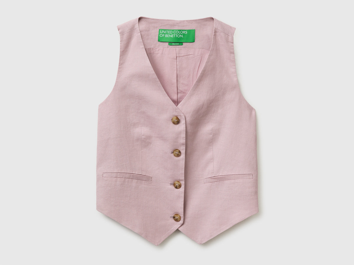 100% linen vest - ucb_image_FS