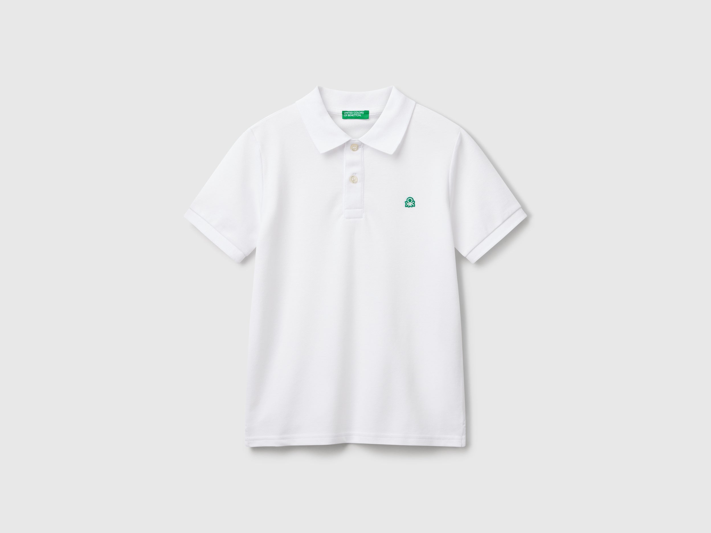 Slim fit polo in pure cotton - ucb_image_FS