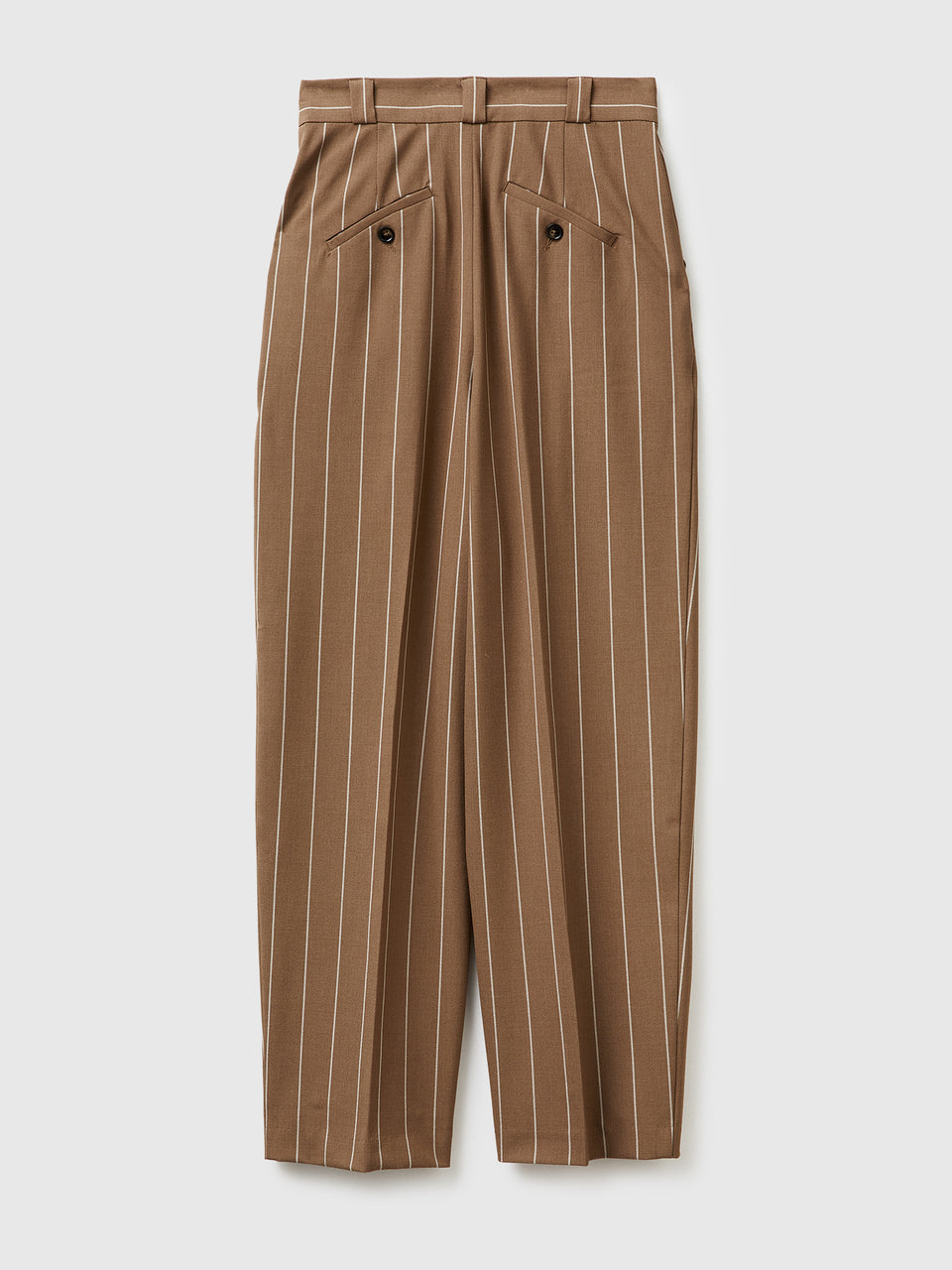 Carrot-fit pinstriped trousers - ucb_image_BS