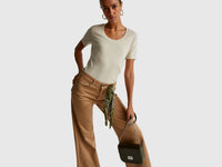 T-shirt de manga curta em algodão de fibra longa - ucb_image_FY
