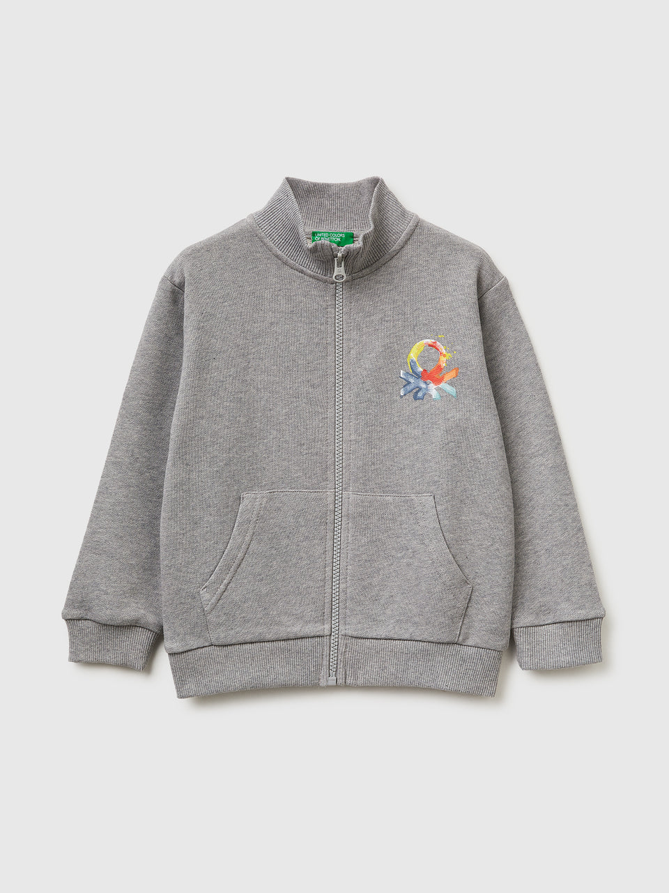 Organic cotton zip-up sweatshirt - ucb_image_FS