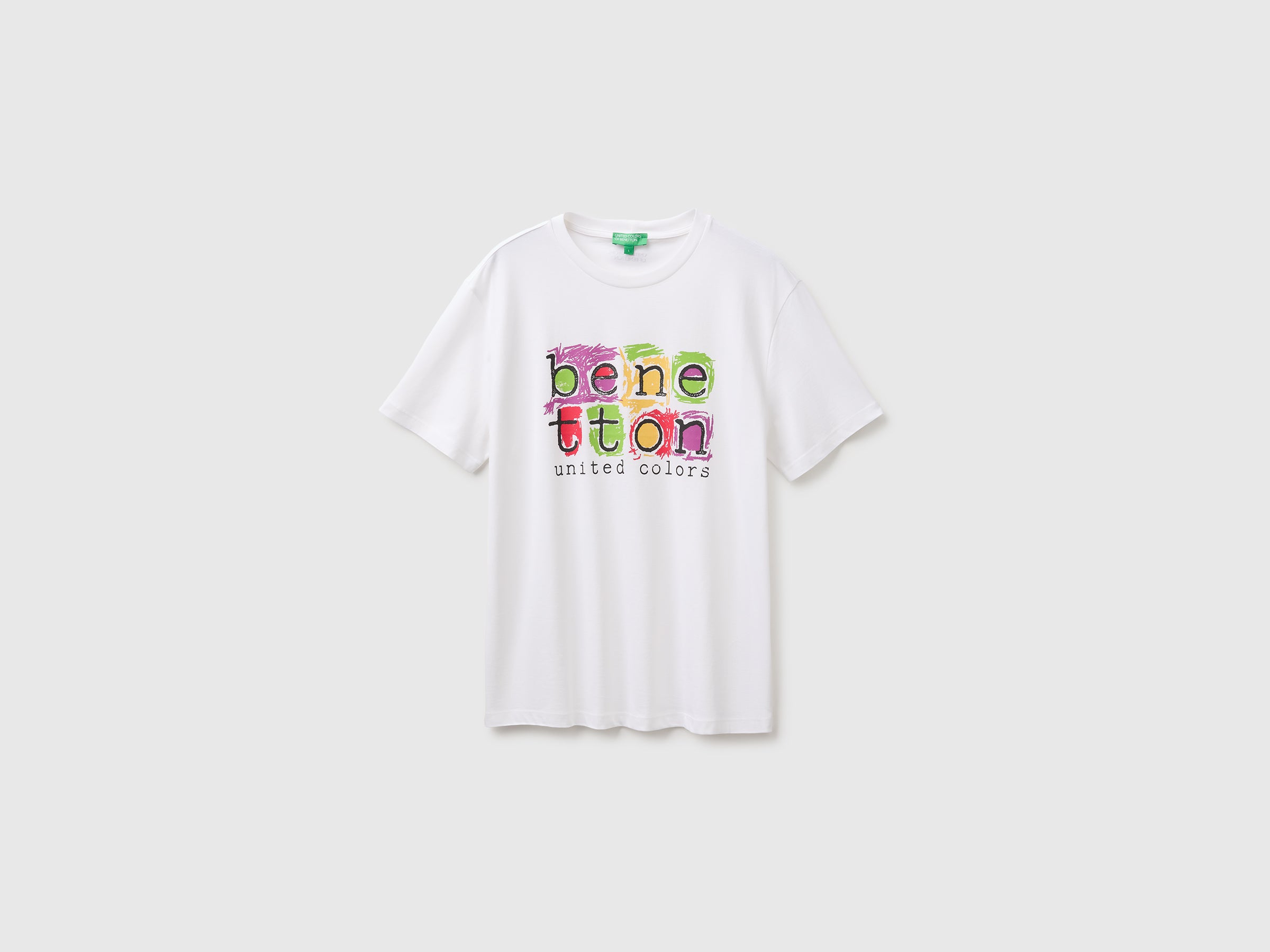 T-shirt regular fit com logótipo - ucb_image_FS
