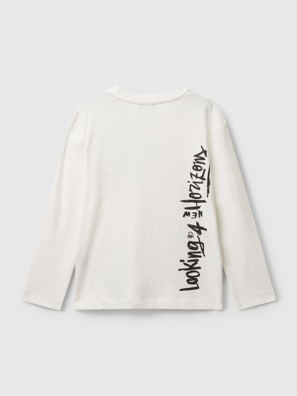 T-shirt com estampa à frente e atrás - ucb_image_BS
