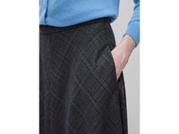 Saia comprida tartan em viscose mista - ucb_image_FY