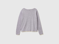 100% Merino wool boat neck sweater - ucb_image_BS