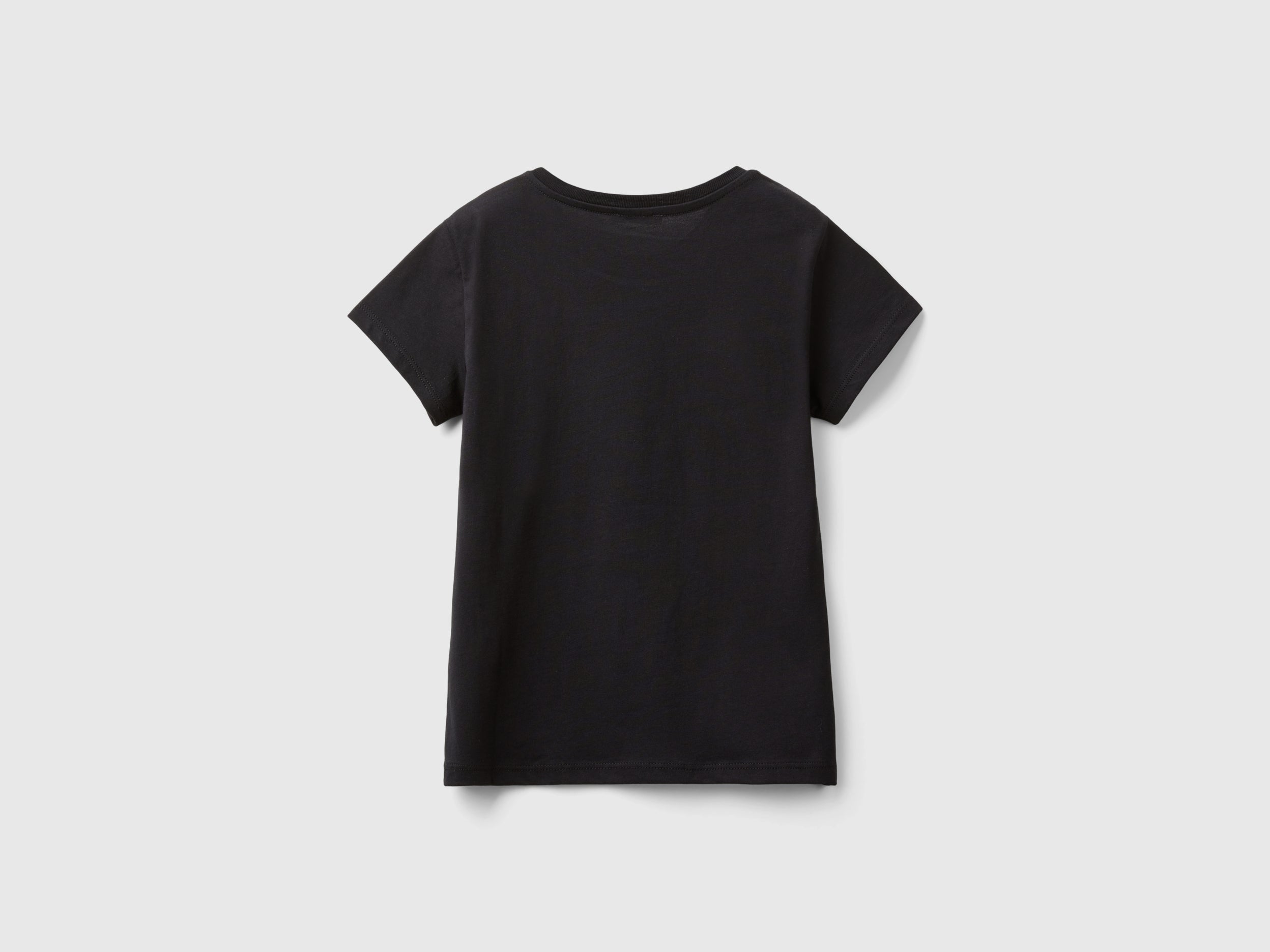 T-shirt com logótipo glitter em algodão orgânico - ucb_image_BS