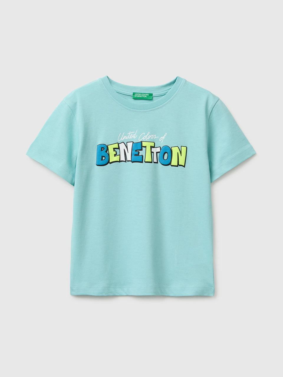 Organic cotton T-shirt with logo print - ucb_image_FS