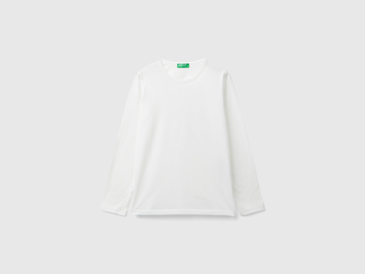 T-shirt de manga comprida em algodão orgânico - ucb_image_FS