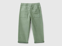 Joggers em mistura de algodão com cordão de ajuste - ucb_image_BS
