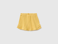 Pure cotton shorts with ruffles - ucb_image_BS