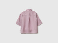 Short shirt in pure linen - ucb_image_BS
