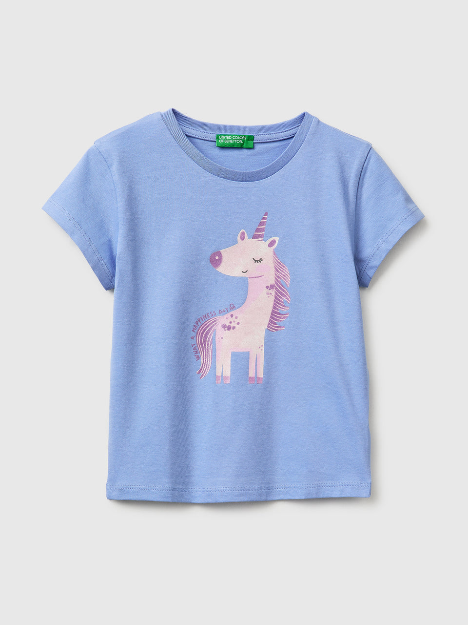 T-shirt with print and glitter - ucb_image_FS