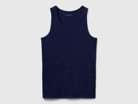 T-shirt sem mangas de roupa interior em algodão orgânico stretch - ucb_image_FS